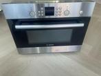 BOSCH COMBI MAGNETRON MET OVEN EN GRILL, Witgoed en Apparatuur, Magnetrons, Ophalen, Zo goed als nieuw, Draaiplateau, Oven