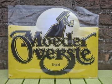 Reclamebord Moeder Overste bier - nieuw in verpakking beschikbaar voor biedingen
