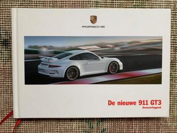 Nederlandse brochure Porsche 911 991 GT3 2013 nieuw! beschikbaar voor biedingen