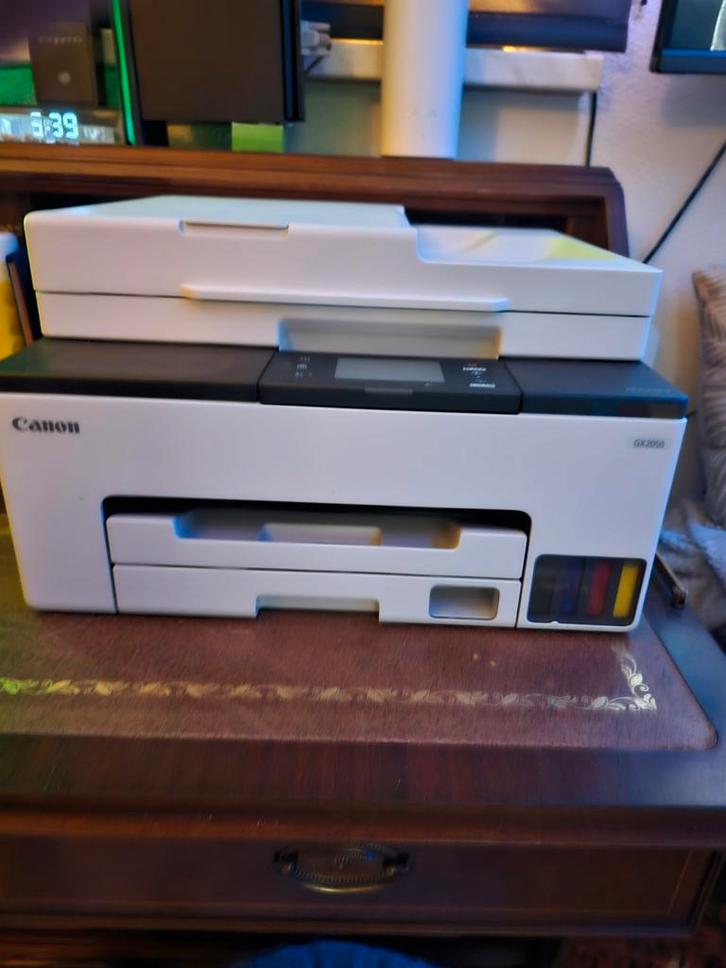 Luxe Canon GX2050 All-in-One Printer en met Garantie, Computers en Software, Printers, Gebruikt, All-in-one, Inkjetprinter, Kleur printen