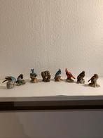 8x biscuit Porselein vogelsculpturen, Capodimonte uit Italië, Ophalen of Verzenden