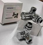 Handdoekrek Radiatorkleppen 15mm radiator klep hoek 4X SET, Nieuw, Ophalen of Verzenden, H, H