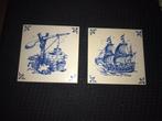 2 oude tegeltjes, Ophalen of Verzenden