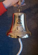 Mooie nieuwe LEFFE messing café bel/bar bel, Verzamelen, Biermerken, Ophalen of Verzenden, Nieuw, Overige typen, Leffe