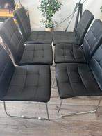 Zwarte stoelen, Ophalen, Zo goed als nieuw, Zwart