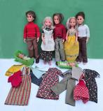 5x Sunshine Family poppen + 2 baby's + kleertjes, Verzamelen, Poppen, Ophalen of Verzenden, Gebruikt, Pop