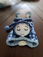 Pop knuffeldoekje tut doekje gehaakt jongetje, Ophalen of Verzenden, Nieuw, Overige typen