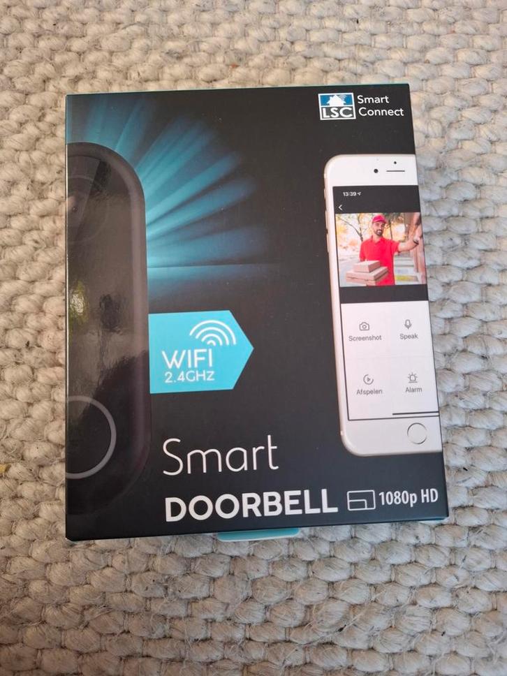 Deurbel, Huis en Inrichting, Deurbellen, Nieuw, Bedraad, Ingebouwde camera, Compatibel met smartphone, Terugspreekfunctie, Ophalen of Verzenden