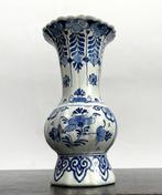 Porceleyne Fles Delft  Vaas achtkant geribt IV  1922, Ophalen of Verzenden