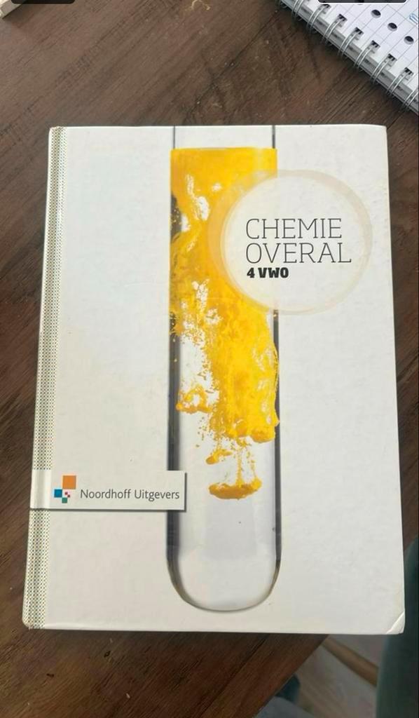Chemie Overal 4 VWO - Noordhoff, Boeken, Studieboeken en Cursussen, Gelezen, Niet van toepassing, Beta, Ophalen of Verzenden