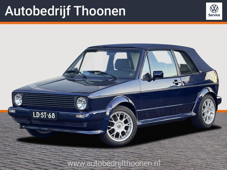 Volkswagen GOLF Cabriolet 1.5 GLs (bj 1980), Auto's, Oldtimers, Bedrijf, Te koop, Metallic lak, Open dak, Volkswagen, Benzine