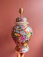 Chinese porseleinen lampenvoet, Ophalen of Verzenden, Minder dan 50 cm