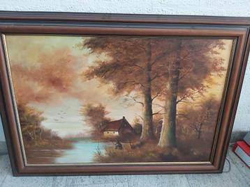 Landschap schilderij beschikbaar voor biedingen