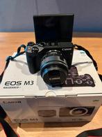 Canon EOS M3 + Macro Lens - Vlog Camera, Canon, Compact, Ophalen of Verzenden, Zo goed als nieuw