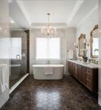 Mosaic Haxagon Marron Emperador 15x15x1cm, Doe-het-zelf en Verbouw, Tegels, Nieuw, Ophalen of Verzenden, 20 tot 40 cm, Minder dan 5 m²