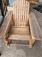 Ibiza style houten tuinstoel, Ophalen, Gebruikt, Hout
