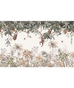 Kinderbehang Behang Jungle Apen Decor Lilipinso, Nieuw, Ophalen of Verzenden, Wanddecoratie, Lilipinso