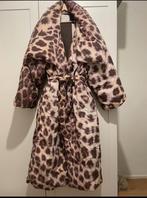 H&M jas studio collectie Leopard jas xs s oversized, H&M, Beige, Ophalen of Verzenden, Zo goed als nieuw