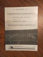 Verdwenen Kerkhoven - Vanished (Temp) Cemeteries (1989), Boeken, Oorlog en Militair, Algemeen, Ophalen of Verzenden, Zo goed als nieuw