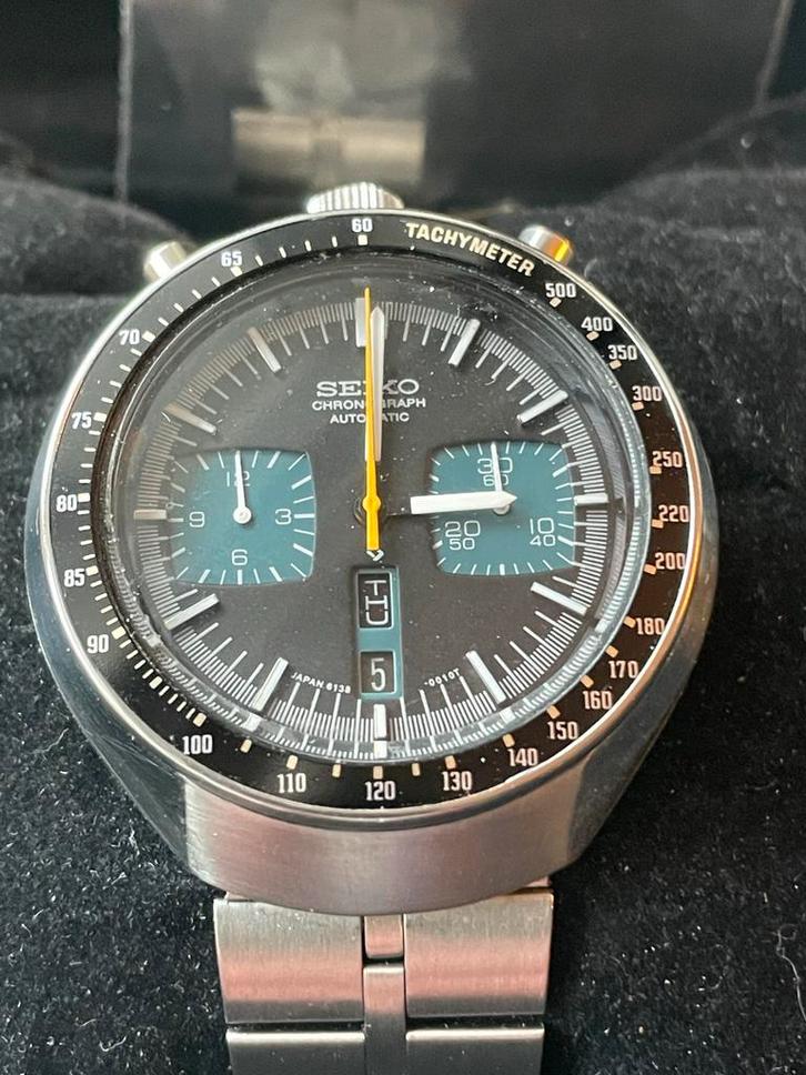 SEIKO  BULLHEAD, Sieraden, Tassen en Uiterlijk, Horloges | Antiek, Seiko, Staal, 1960 of later, Ophalen of Verzenden