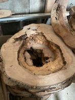 Voor Epoxy Boomstam Boomstamschijf, Ophalen of Verzenden, Zo goed als nieuw, Rond, Hout