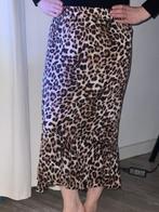 Panterprint lange rok maat S / M, Kleding | Dames, Rokken, Maat 38/40 (M), Bruin, Ophalen of Verzenden, Zo goed als nieuw