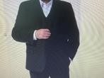 Kostuum 3 delig maat 82 nieuw gratis verzenden., Kleding | Heren, Grote Maten, Ophalen of Verzenden, Nieuw, Zwart, Kostuum of Pak
