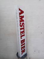 Zeldzame dubbelzijdige vintage Amstel lichtbak., Ophalen, Gebruikt, Reclamebord, Plaat of Schild, Amstel