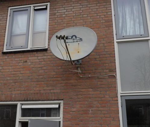 schotelantenne compleet, Audio, Tv en Foto, Schotelantennes, Gebruikt, (Schotel)antenne, Ophalen