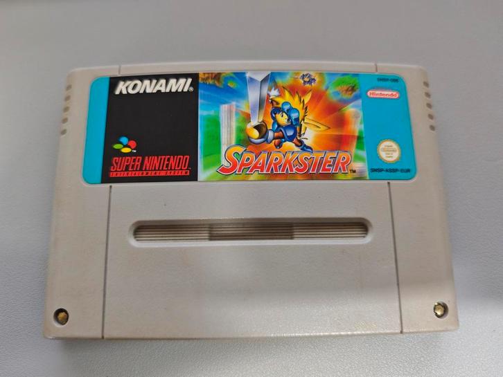 Sparkster - SNES - Actie Platformer!, Spelcomputers en Games, Games | Nintendo Super NES, Gebruikt, Platform, 1 speler, Vanaf 7 jaar