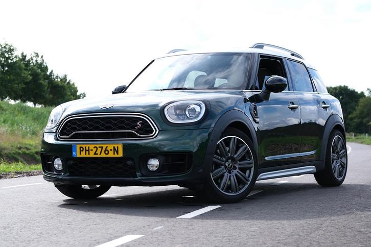 Mini Countryman S 2.0 192pk Aut. 2017 Groen Volle opties 56k, Auto's, Mini, Particulier, Countryman, Achteruitrijcamera, Adaptieve lichten