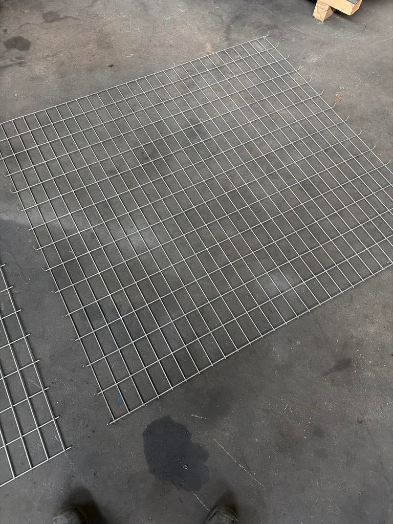 Verzinkte gaasmat 1500x1350mm, 50x100 gaas, 4mm draad, Tuin en Terras, Gaas en Draad, Ophalen, Nieuw, Minder dan 10 meter, Gaas