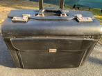 Pilotenkoffer Aktetas Aktekoffer Schooltas Boekentrolley, Ophalen of Verzenden, 16 inch, Gebruikt, Trolleytas