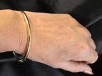 Goud op zilver design slavenarmband. 2026/28.