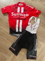 Team Sunweb Wielrenkleding wielerplak shirt tour de france, Ophalen of Verzenden, Gebruikt, Helm