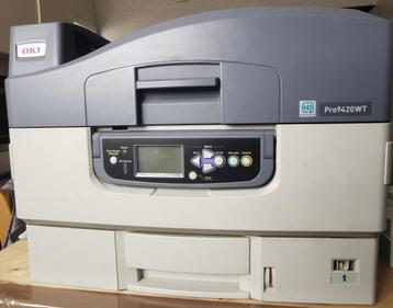 OKI PRO9420WT Printer A4-A3 WIT PRINT TEKSTIEL