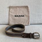 Nanni Milano Damesriem, Ophalen, 80 tot 90 cm, Bruin, Echt leder