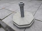 Parasolvoet van kunststof binnen van beton, Ophalen, Zo goed als nieuw, Minder dan 1 meter, Parasolvoet