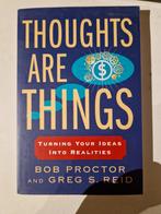 Thoughts are things, Boeken, Nieuw, Ophalen of Verzenden, Bob proctor