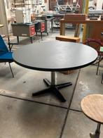 Vintage ronde tafel, Ophalen, Gebruikt, 100 tot 150 cm, Rond