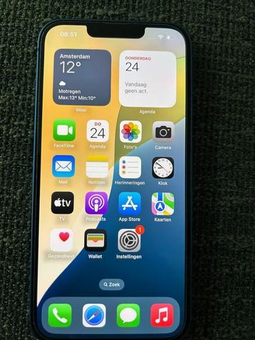 Iphone 13, blauw beschikbaar voor biedingen