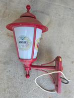 Vintage Amstel Bier Wandlamp, Ophalen of Verzenden, Gebruikt, Glas, Vintage