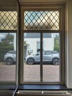 jaren '20 antieke kozijnen met glas in lood, Doe-het-zelf en Verbouw, Kozijnen en Schuifpuien, Gebruikt, Raamkozijn, 150 tot 225 cm