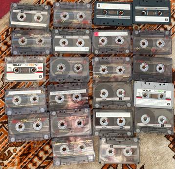 10€….Mix van 40 stuks TDK-D Cassettebandjes + Doosjes beschikbaar voor biedingen