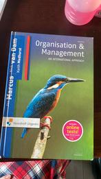 Organisation & Management, An International Approach, Ophalen of Verzenden, Zo goed als nieuw, Nick van Dam; Jos Marcus; Keith Medhursst