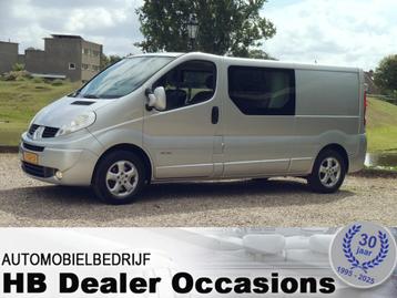Renault Trafic 2.5 dCi T29 L2H1 DC-airco-6 bak-navie beschikbaar voor biedingen