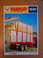 Folder Taarup 1030 Rotor snijwagen, Ophalen of Verzenden, Gelezen, Tractor en Landbouw