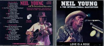 Neil Young - Love is a rose New Orleans 1984  2-cd import beschikbaar voor biedingen
