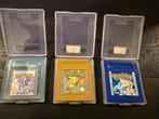 Gameboy Pokemon Blue, Gold en Crystal, Spelcomputers en Games, Games | Nintendo Game Boy, Avontuur en Actie, Gebruikt, 1 speler