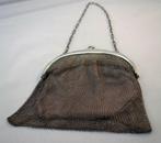 Antieke Zilveren Maliënkoldertas, Antiek en Kunst, Antiek | Goud en Zilver, Ophalen of Verzenden, Zilver